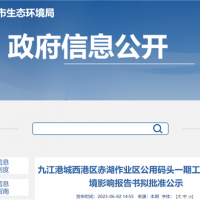 設計年通過(guò)能力600萬(wàn)噸！江西九江一碼頭工程即將開(kāi)建
