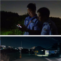 【高壓】打擊違法洗砂洗泥行為！廣東中山執法人員夜“探”砂石場(chǎng)